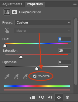 HSL Tip 1 - Colorize