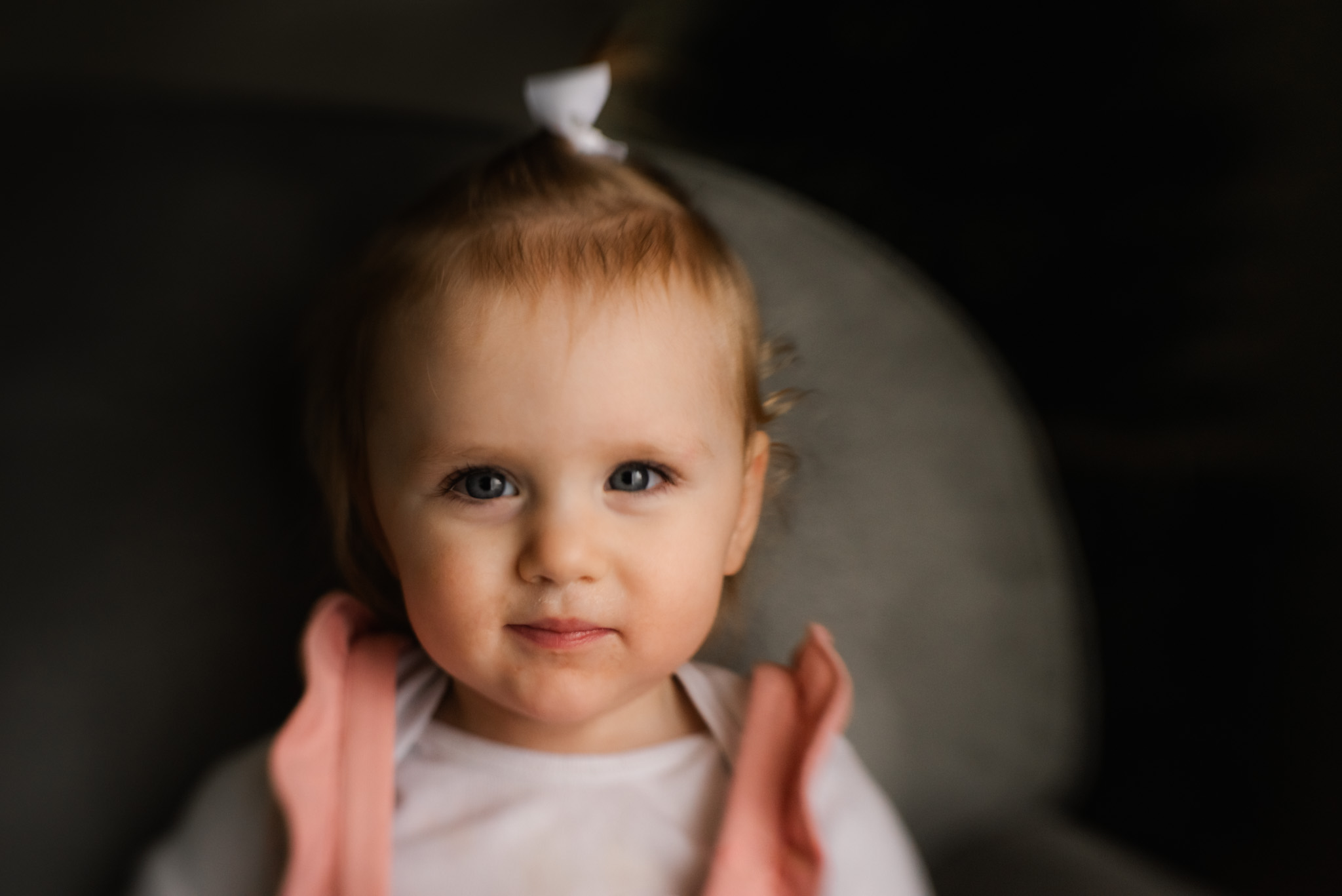 Lensbaby Portrait of baby girl