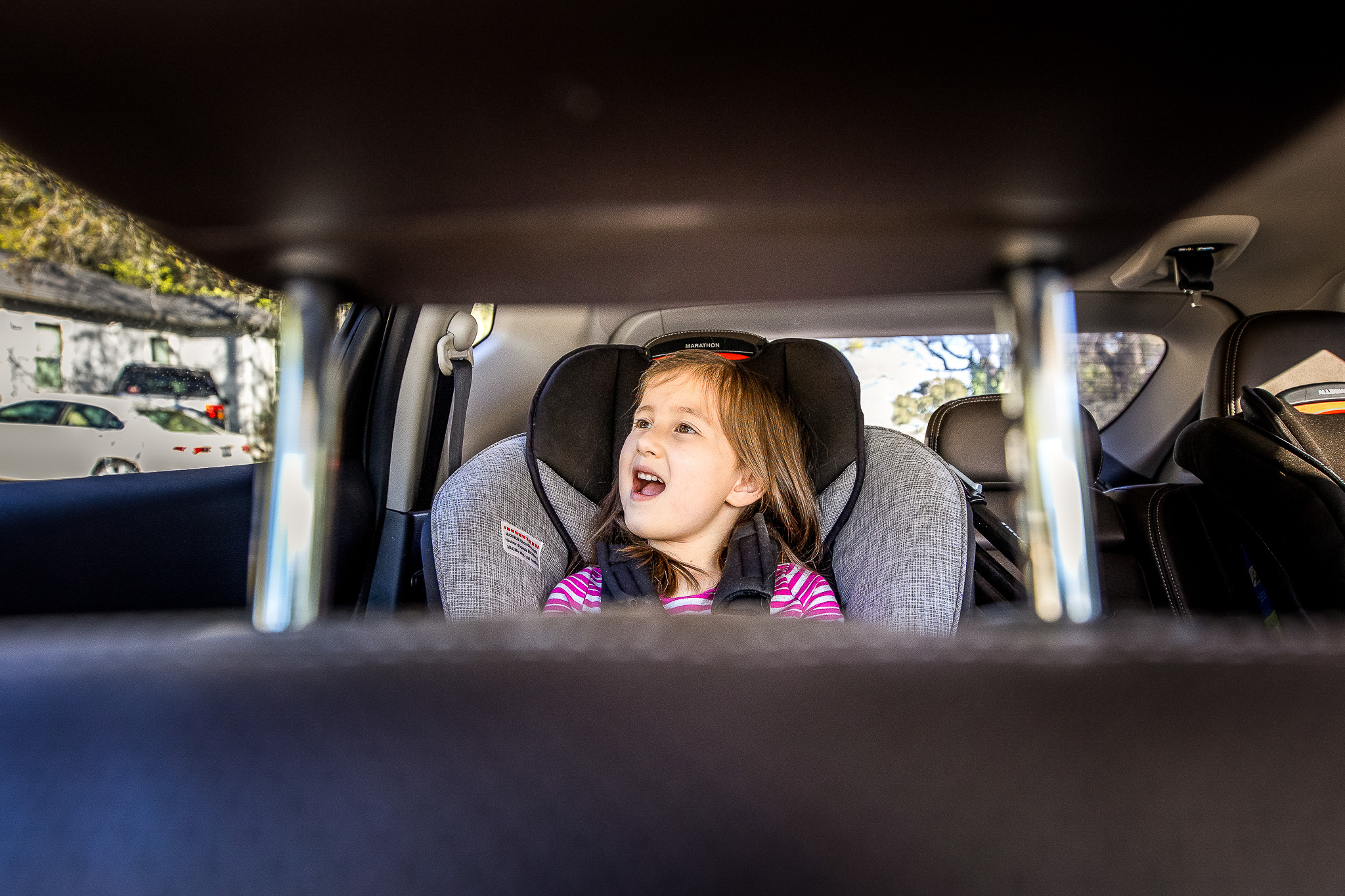 Getting Creative with Perspectives - Framing with car seat