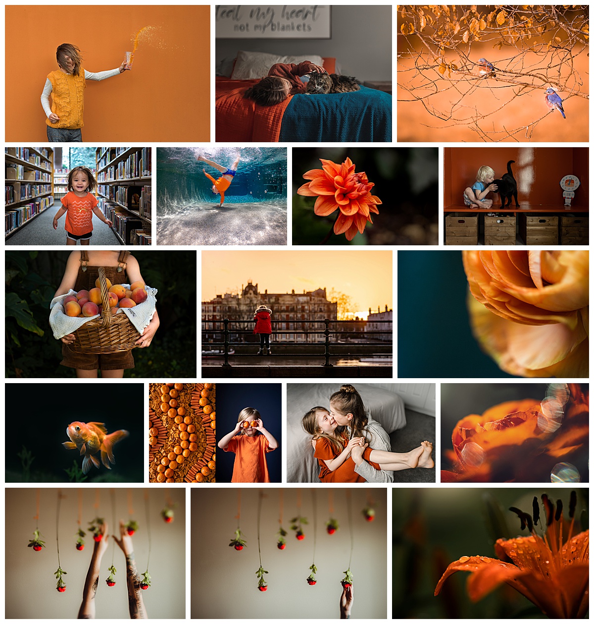 Hello Storyteller Color Project - Orange