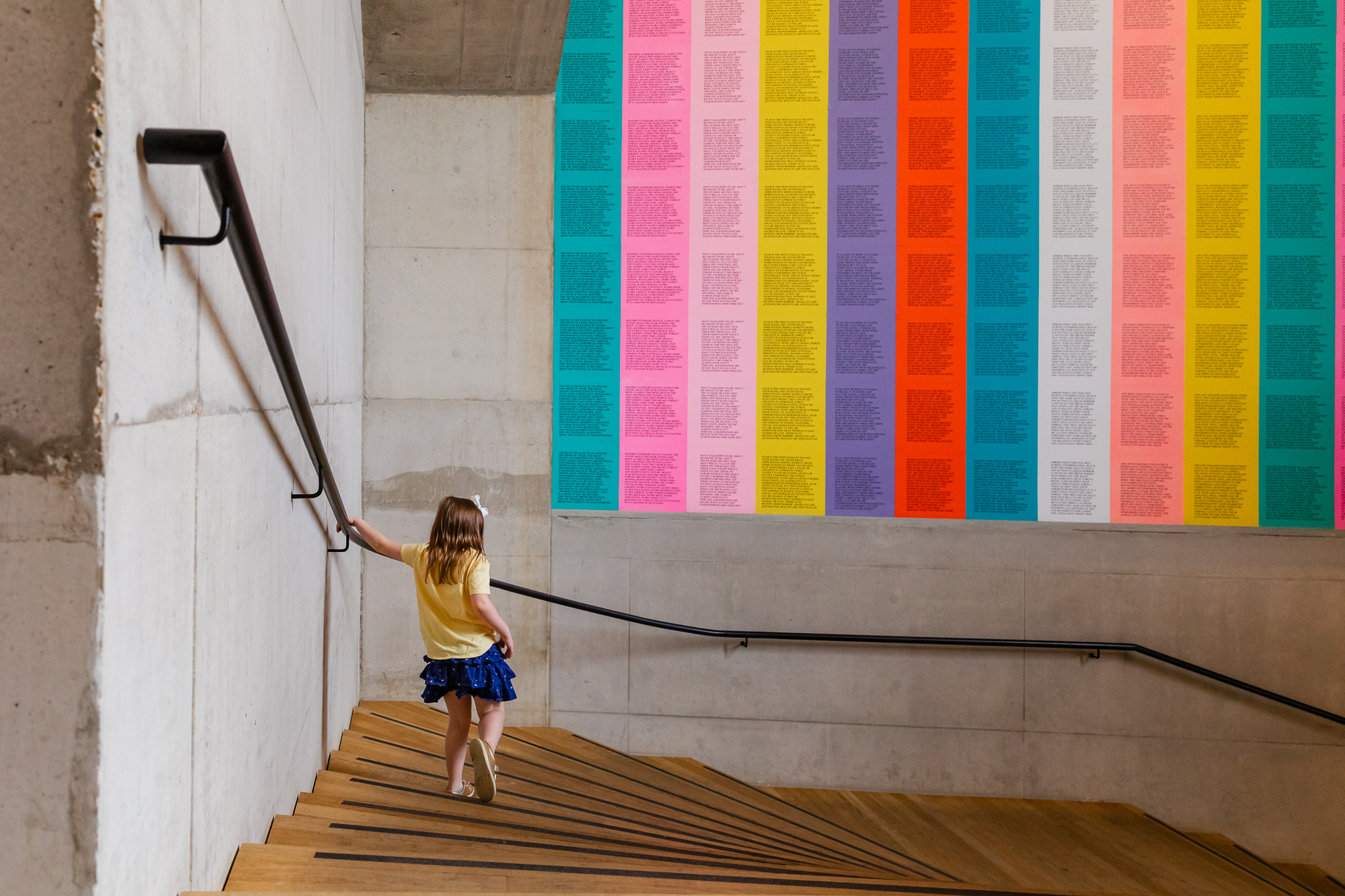 Light in Museums - Rainbow Wall