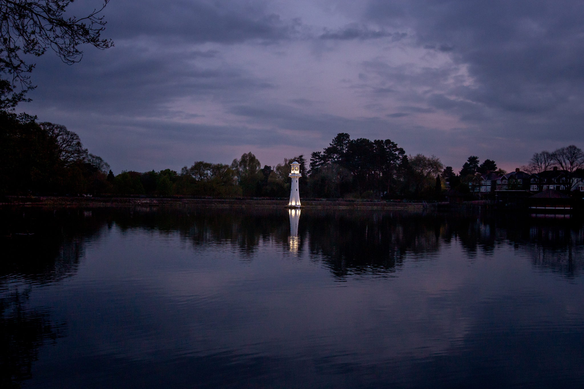 Landscape Composition - Lighthouse at night