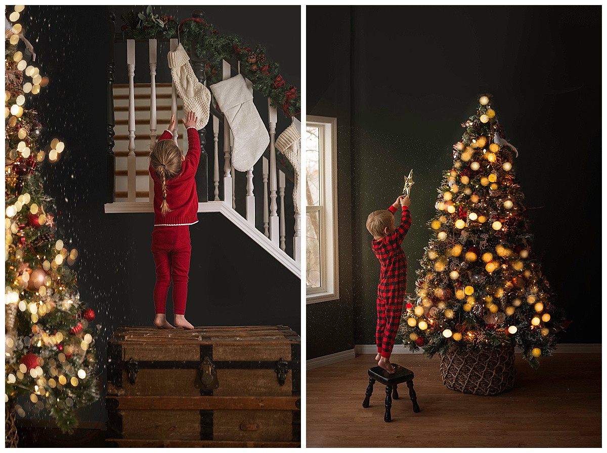 Christmas Hacks for the Photographer - Tree in a basket