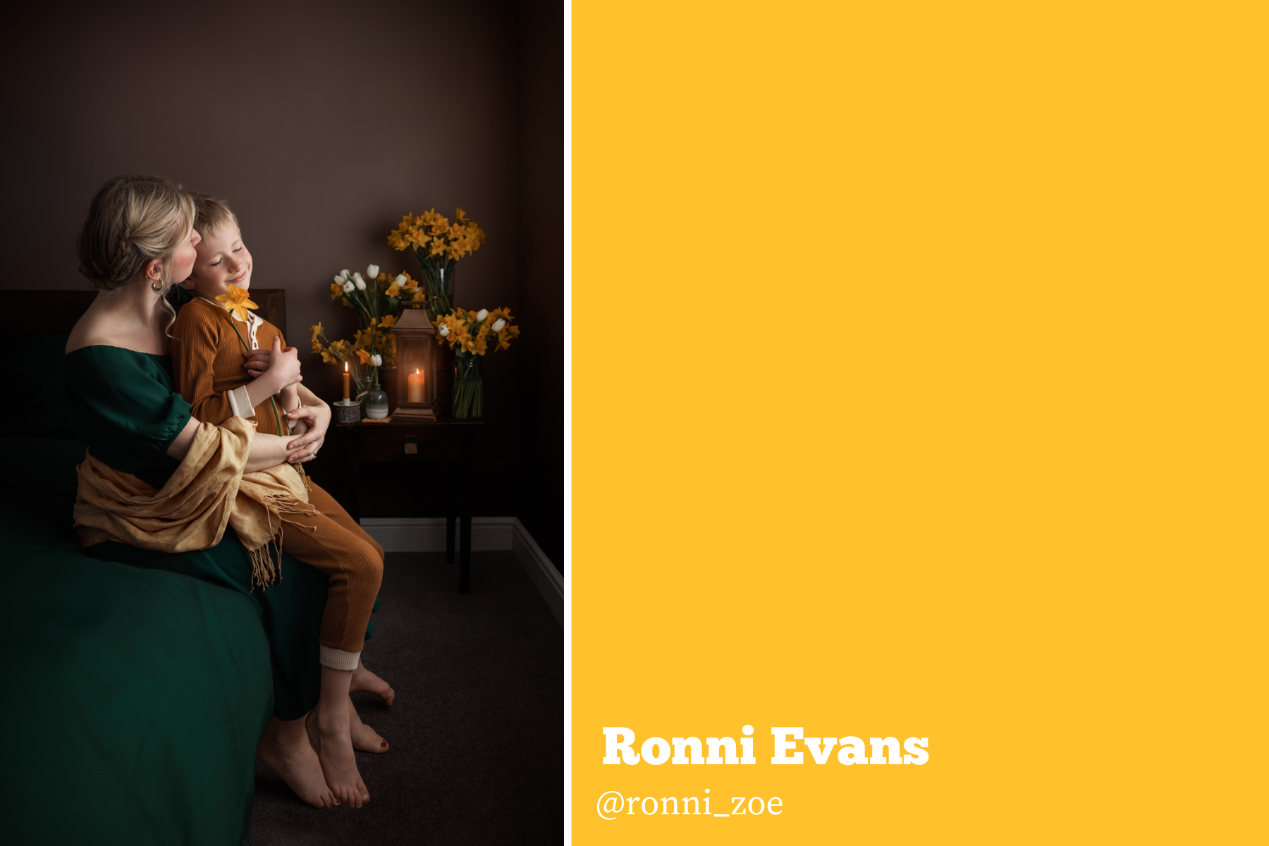 Hello Creative Monthly Story Project - Ronni Evans