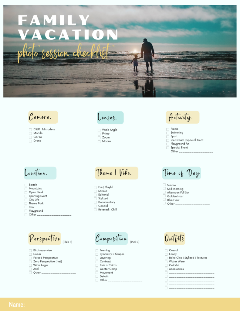 checklist-family-vacation-photoshoot