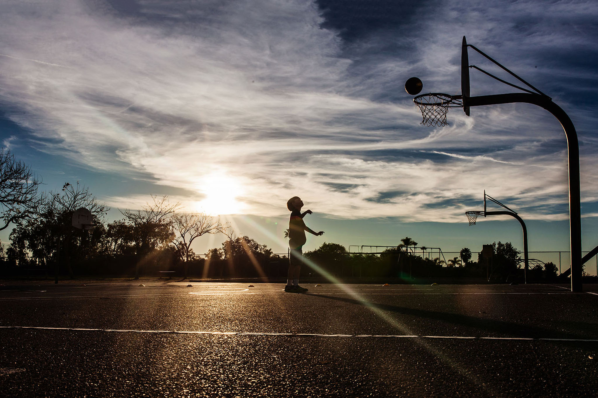 Bridging the Creative Gap: lindsayherkertphotography-2-sillhouette-of-basketball