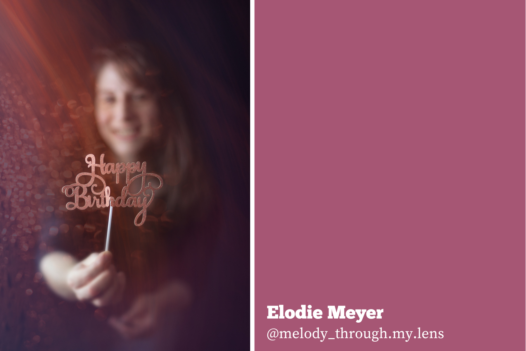Hello storyteller Color Project - elodie-meyer-pink