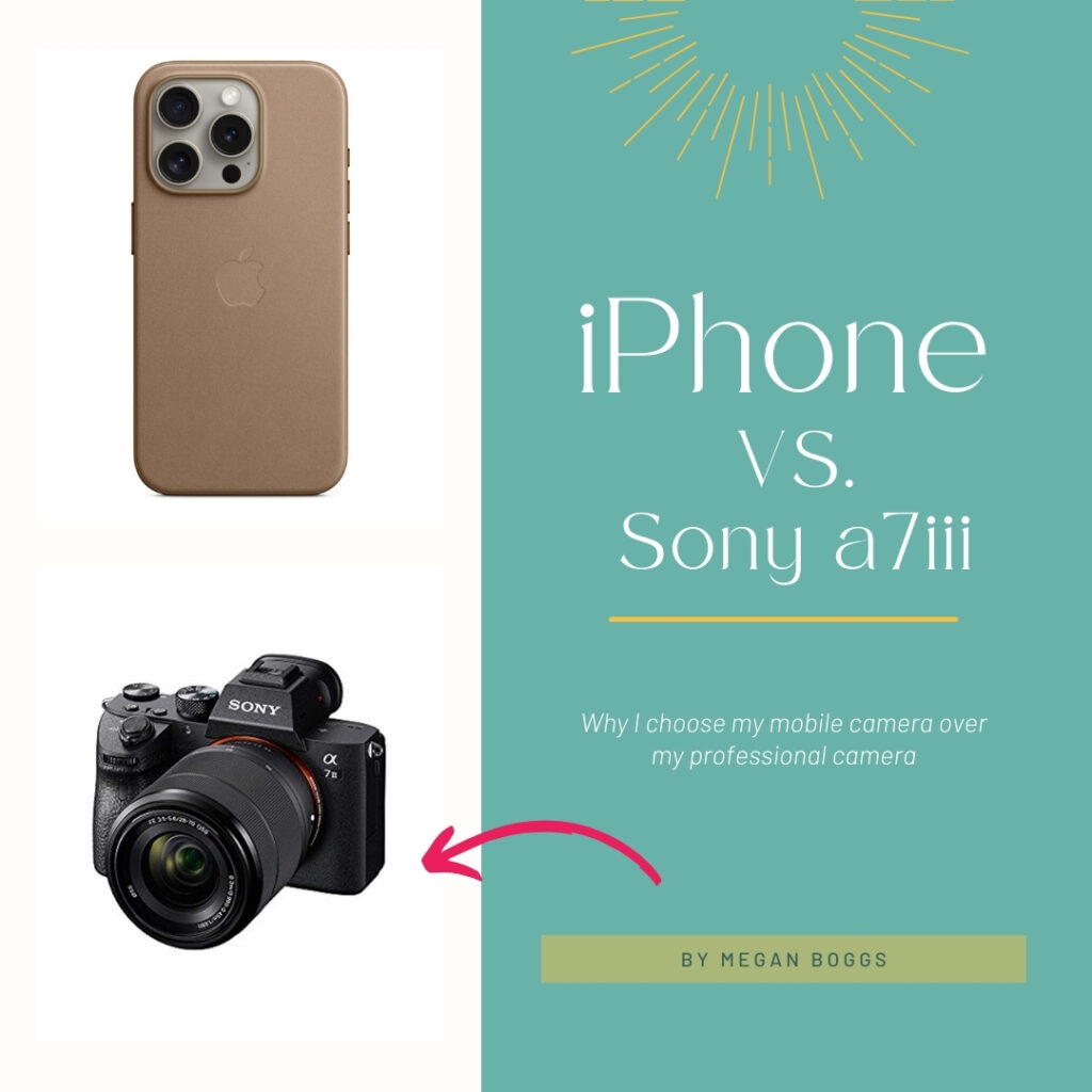 Iphone vs Sony camera